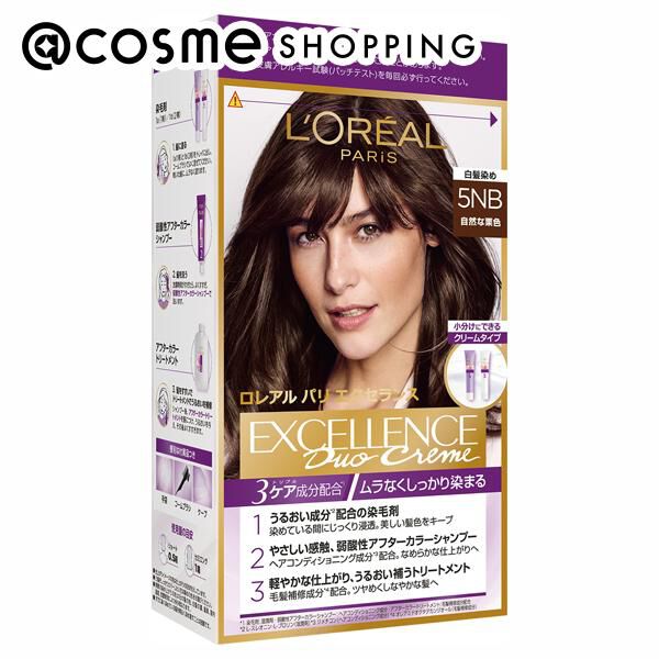  「ロレアル パリ エクセランス R クリームタイプ 5NB 自然な栗色/ナチュラルブラウン 本体」|ヘアスタイリング|その他