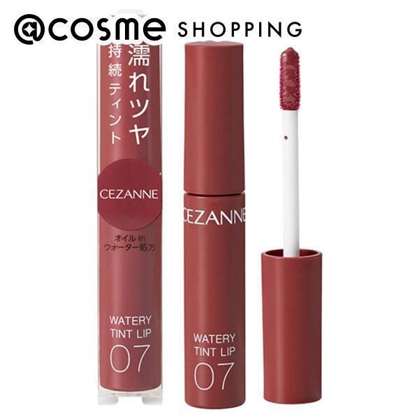 「セザンヌ ウォータリーティントリップ 07 ビターレッド」|リップメイク|その他