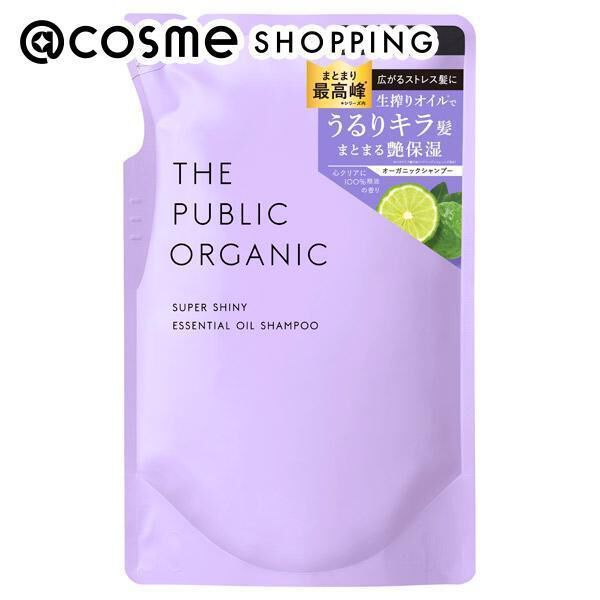  「THE PUBLIC ORGANIC スーパーシャイニー SM シャンプー 詰め替え (400ml)」|シャンプー|その他