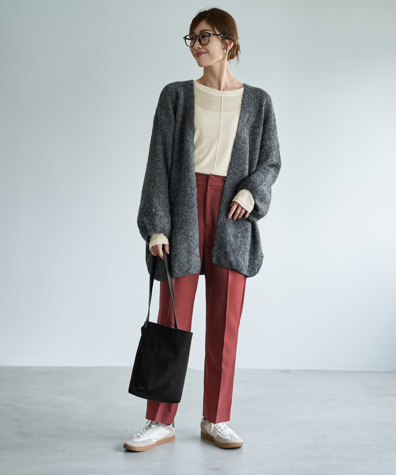 STYLE DELI「ふんわりカーヴィーニットガウン」|ニット・セーター|