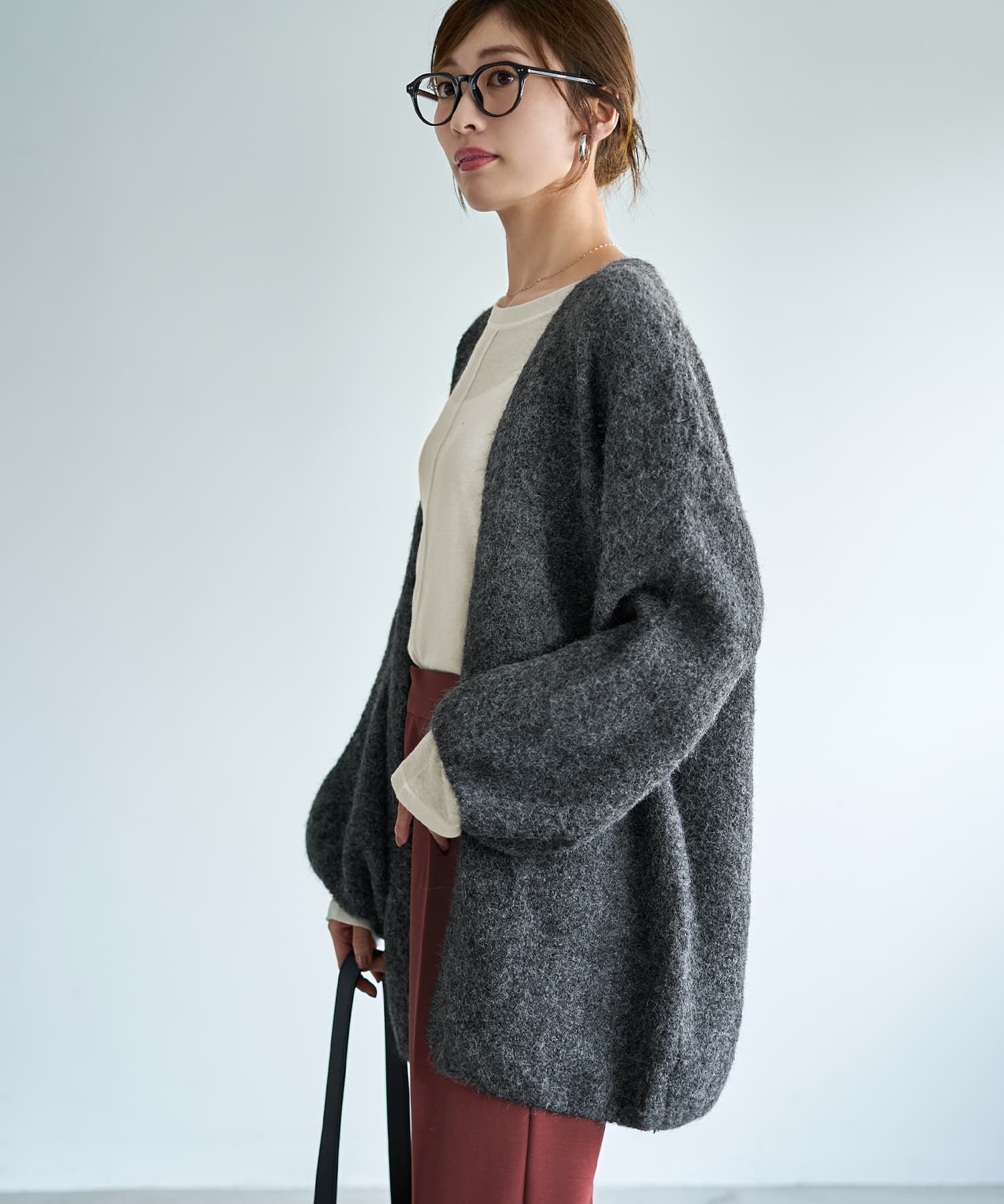 STYLE DELI「ふんわりカーヴィーニットガウン」|ニット・セーター|