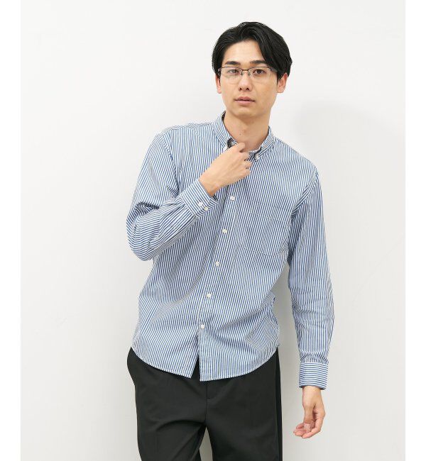  「スクエア型メガネ｜似合うを科学したメガネ(Zoff NEW STANDARD) レンズ交換券付」|メガネ|ブラウン2