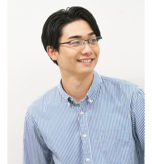  「スクエア型メガネ｜似合うを科学したメガネ(Zoff NEW STANDARD) レンズ交換券付」|メガネ|