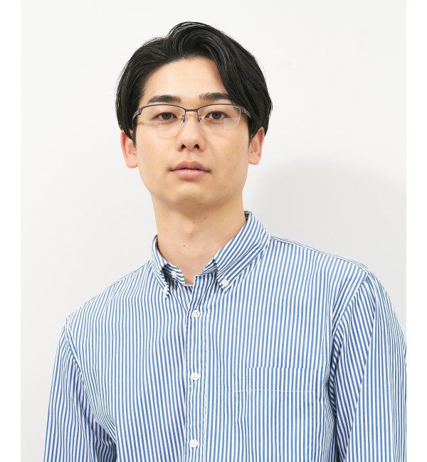  「スクエア型メガネ｜似合うを科学したメガネ(Zoff NEW STANDARD) レンズ交換券付」|メガネ|