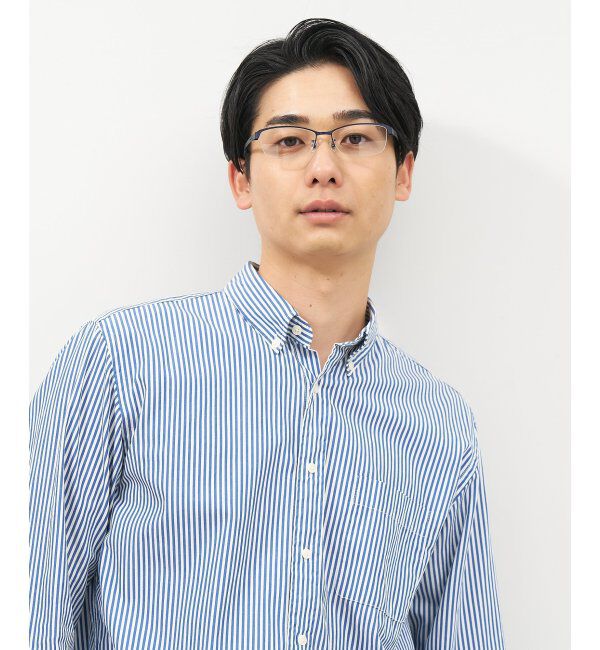  「スクエア型メガネ｜似合うを科学したメガネ(Zoff NEW STANDARD) レンズ交換券付」|メガネ|