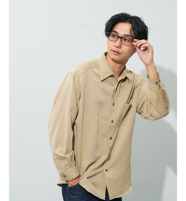  「ウェリントン型 メガネ | レザー調 ラバーテンプル ズレ落ち防止 メンズ ビジネス レンズ交換券付」|メガネ|