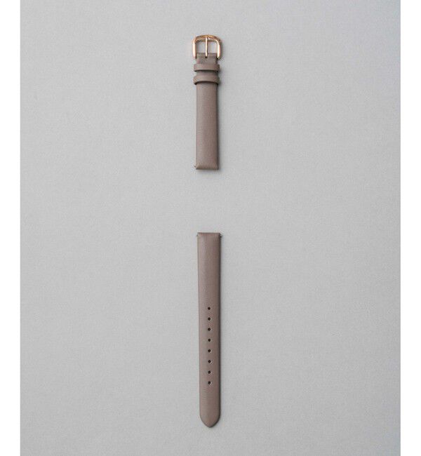 ete「きせかえ ビッグフェイスウォッチ ベルト」|腕時計|グレー系その他