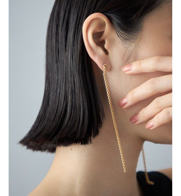 Jouete「[コネクト] ピアス ロングチェーン」|ピアス|