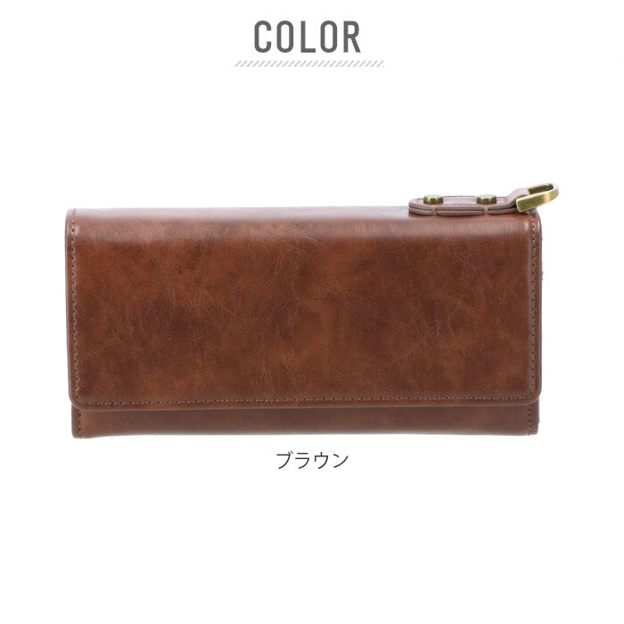 BACKYARD FAMILY「長財布 メンズ ブランド 通販 おしゃれ かぶせ シンプル ロングウォレット 大容量 多収納」|財布|