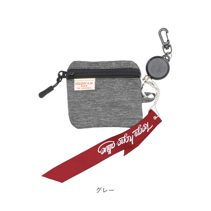 BACKYARD FAMILY「パスケース リール付き 通販 メンズ レディース 小銭入れ icカードケース おしゃれ」|定期入れ|