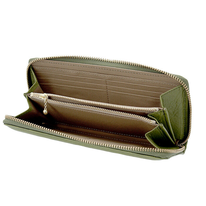 BACKYARD FAMILY「財布 レディース 長財布 ブランド 通販 un signet アンシグネ ラウンドファスナー 本革」|財布|