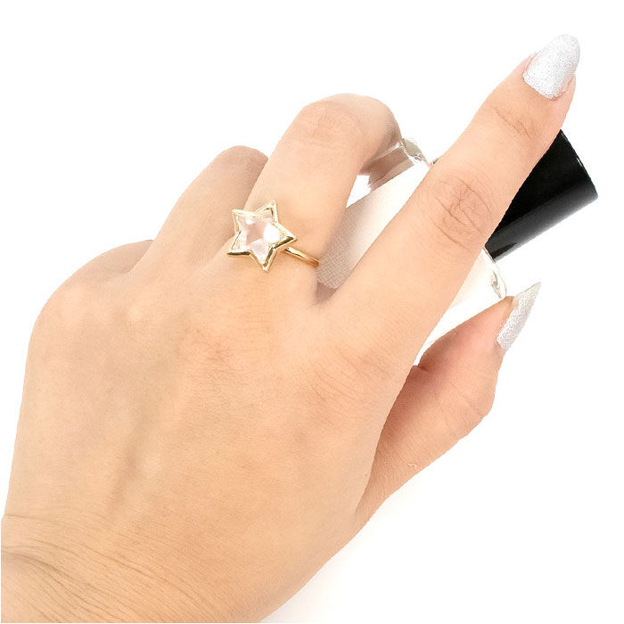 BACKYARD FAMILY「天然石 リング 通販 指輪 シルバーリング ファッションリング レディース イエローゴールド」|その他|