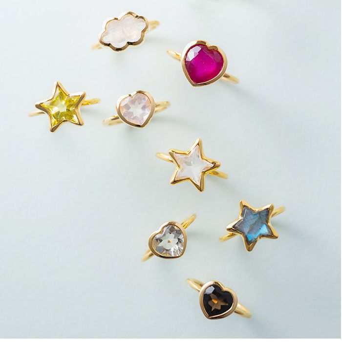 BACKYARD FAMILY「天然石 リング 通販 指輪 シルバーリング ファッションリング レディース イエローゴールド」|その他|