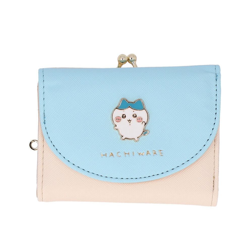 BACKYARD FAMILY「財布 ちいかわ 三つ折り 通販 三つ折り財布 がまぐち サイフ がま口財布 がまぐち財布 お財布」|財布|ブルー2