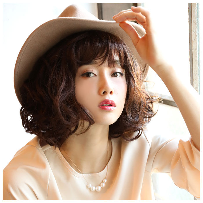 BACKYARD FAMILY「PRISILA プリシラ フルウィッグ フルウイッグ パーマ 通販 伸縮キャップ オールウィッグ」|その他|