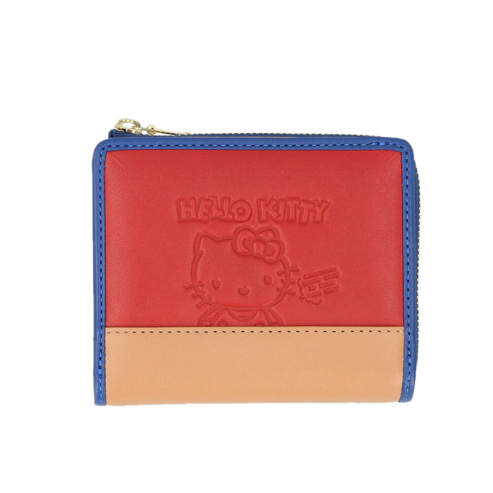 BACKYARD FAMILY「HELLO KITTY ハローキティ 二つ折り財布 通販 財布 お財布 おさいふ ウォレット」|財布|レッド1