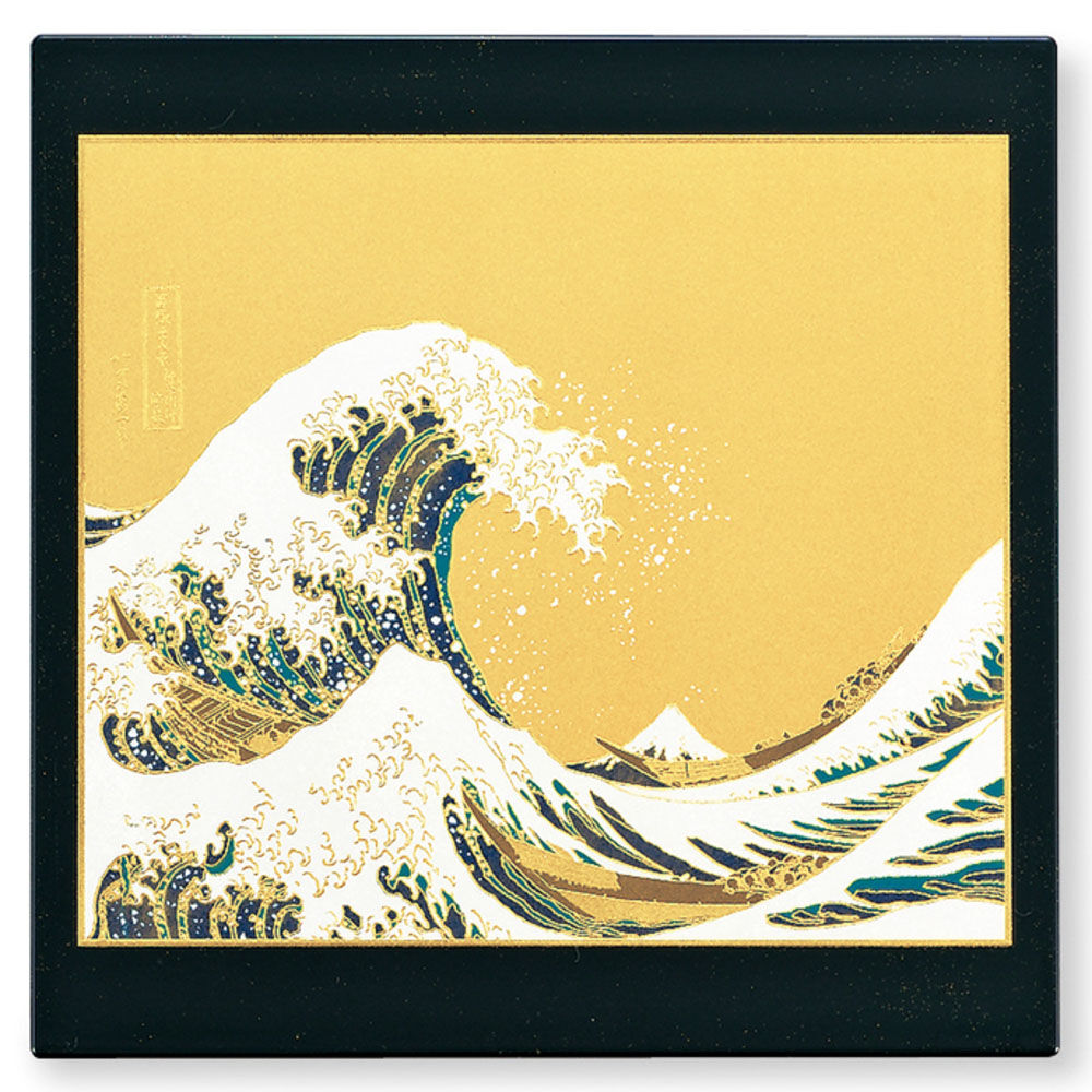 BACKYARD FAMILY「マウスパッド 漆芸 通販 マウスパット PC マウス パッド 日本製 山中漆器 飾台付き おしゃれ」|その他|ブラック3