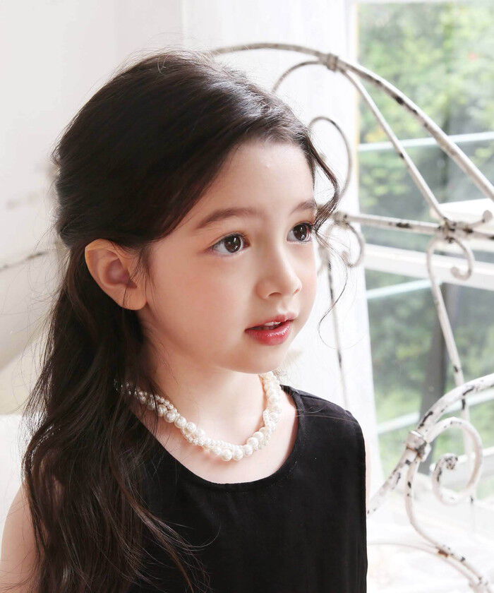 BACKYARD FAMILY「Rora ネックレス キッズ 通販 エリアン パール2連 パールネックレス 首飾り アクセサリー」|その他|