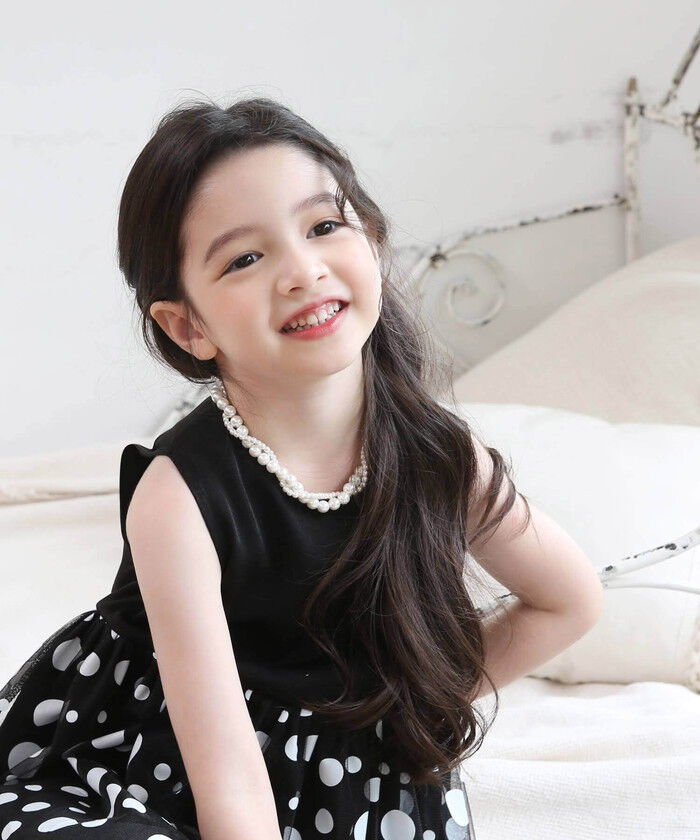 BACKYARD FAMILY「Rora ネックレス キッズ 通販 エリアン パール2連 パールネックレス 首飾り アクセサリー」|その他|