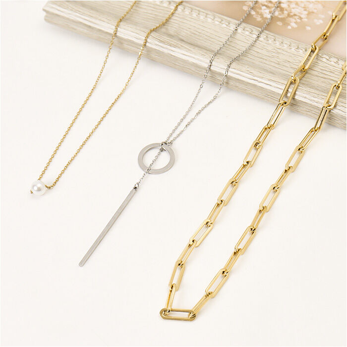 BACKYARD FAMILY「ネックレス ステンレス レディース 通販 サージカルステンレス アクセサリー ジュエリー きれいめ」|その他|