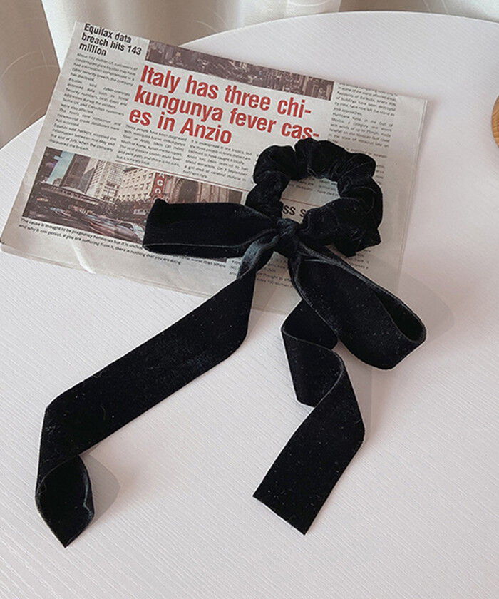 BACKYARD FAMILY「ベロア リボン シュシュ 通販 ダイヤモンドハーツ har-0150 Diamond Hearts」|その他|