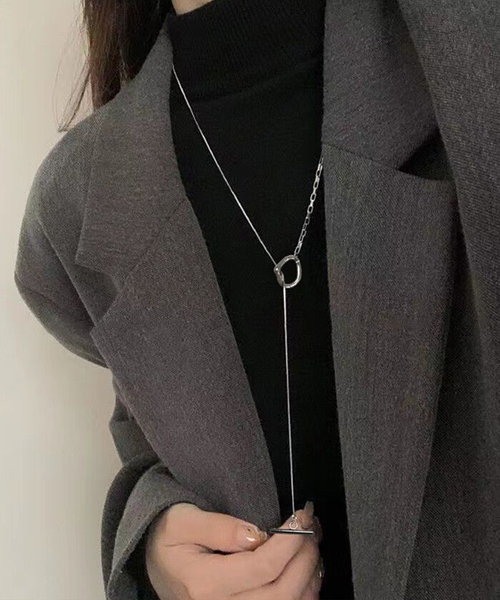 BACKYARD FAMILY「ネックレス レディース シンプル 通販 ペンダント ループネックレス ループタイネックレス」|その他|