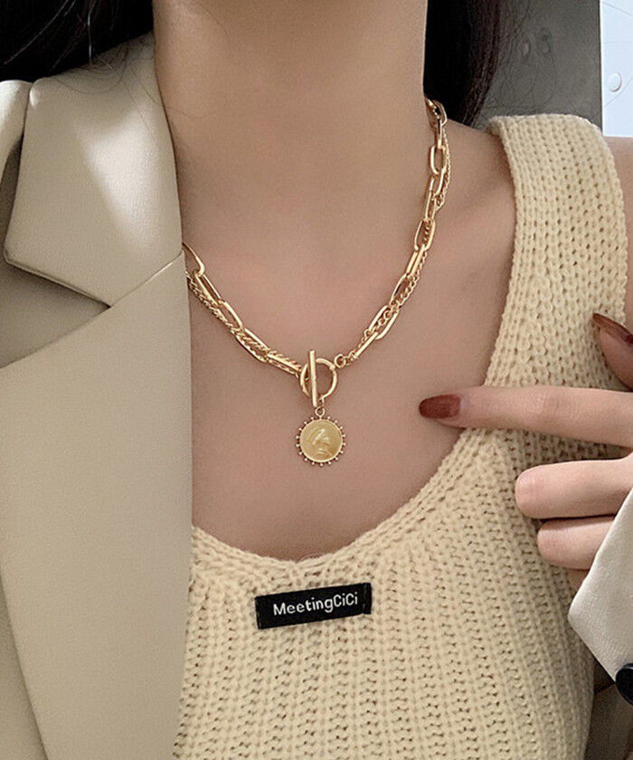 BACKYARD FAMILY「ネックレス レディース シンプル 通販 ペンダント ジュエリー コインネックレス」|その他|