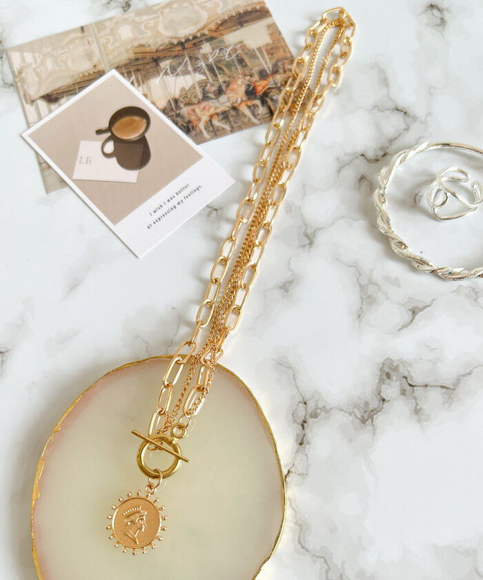 BACKYARD FAMILY「ネックレス レディース シンプル 通販 ペンダント ジュエリー コインネックレス」|その他|