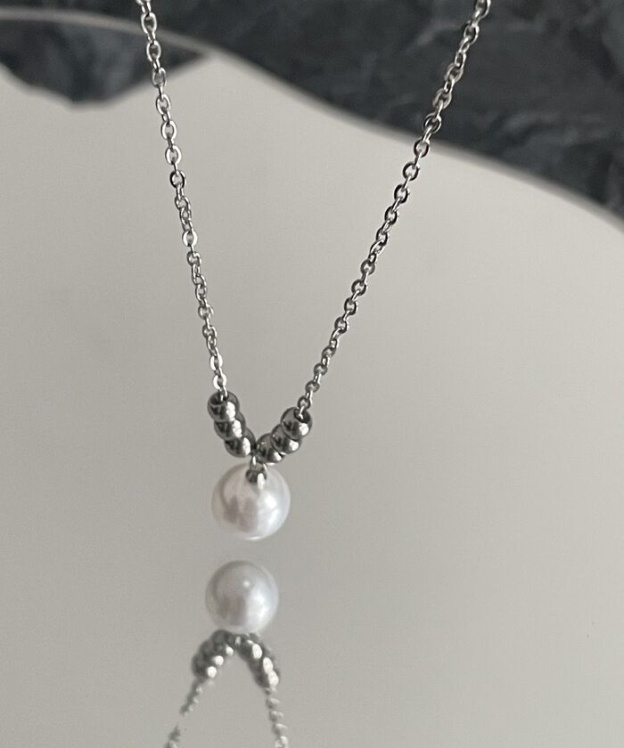 BACKYARD FAMILY「パール ネックレス 一粒 通販 ペンダント 首飾り ジュエリー アクセサリー レディース」|その他|