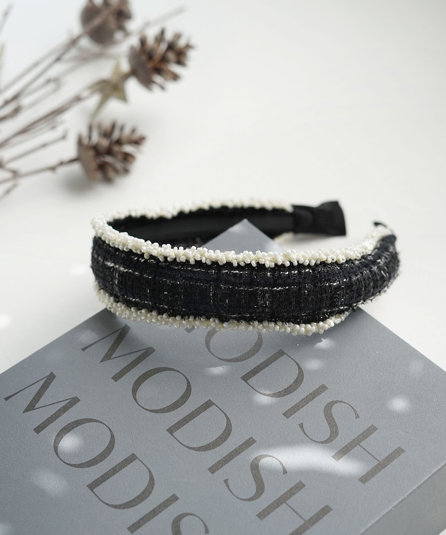 BACKYARD FAMILY「Rora カチューシャ キッズ 通販 モア ツイード 髪飾り 髪留め 髪どめ ヘアアクセサリー」|その他|