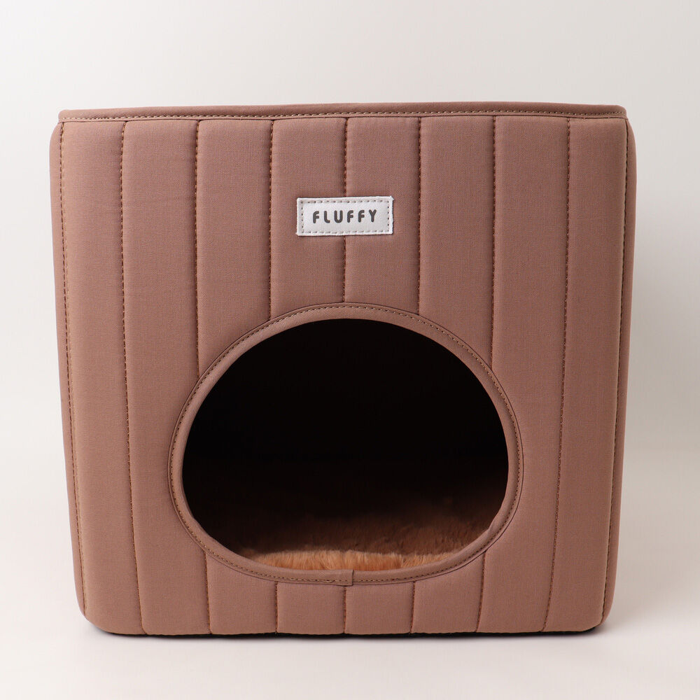 BACKYARD FAMILY「ペットハウス 犬 猫 通販 ペット ハウス ペットベッド クッションマット 猫ハウス ネコハウス」|その他|ブラウン1