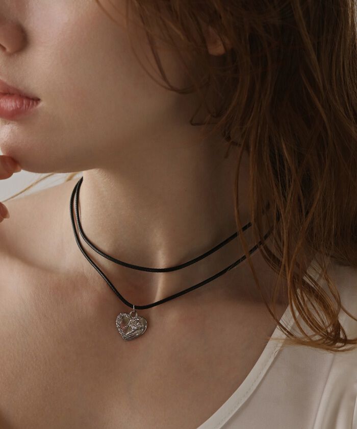 BACKYARD FAMILY「ハートチャームネックレス ダイヤモンドハーツ 通販 レディース Diamond Hearts」|その他|