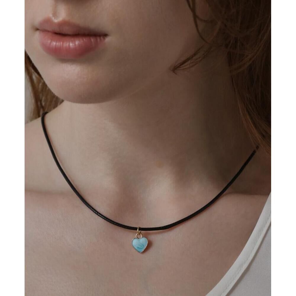 BACKYARD FAMILY「ネックレス ハート 通販 Diamond Hearts ダイヤモンドハーツ ハートネックレス」|その他|ブルー1