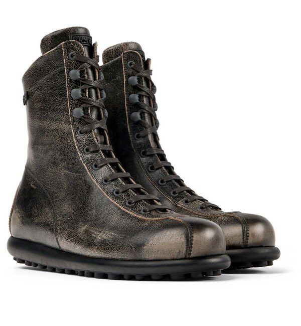 CAMPER「[カンペール] PELOTAS ARIEL / ハイカットシューズ」|ロングブーツ|ダークグレー