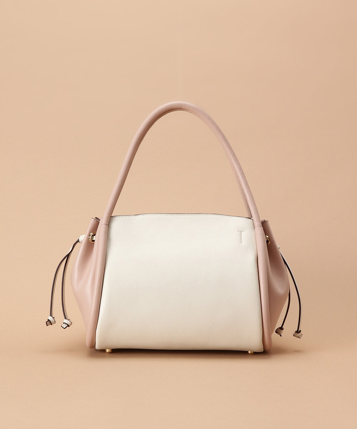 Samantha Thavasa「バイカラーサイド巾着 ハンドバッグ」|ハンドバッグ|