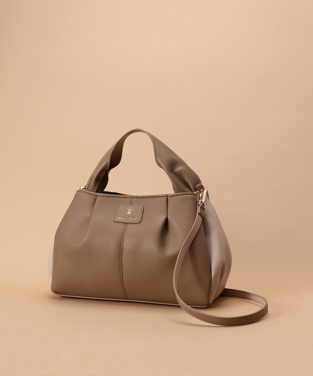 Samantha Thavasa「タックワンハンドルバッグ 大サイズ」|ハンドバッグ|