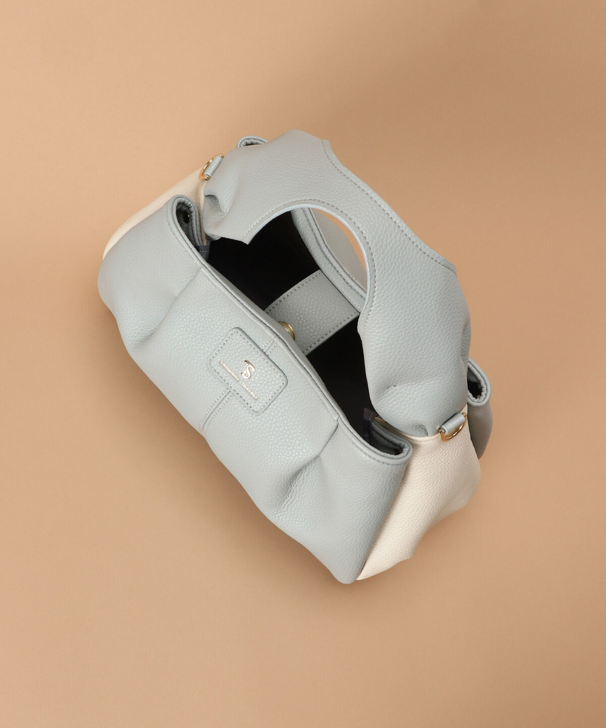 Samantha Thavasa「タックワンハンドルバッグ 大サイズ」|ハンドバッグ|