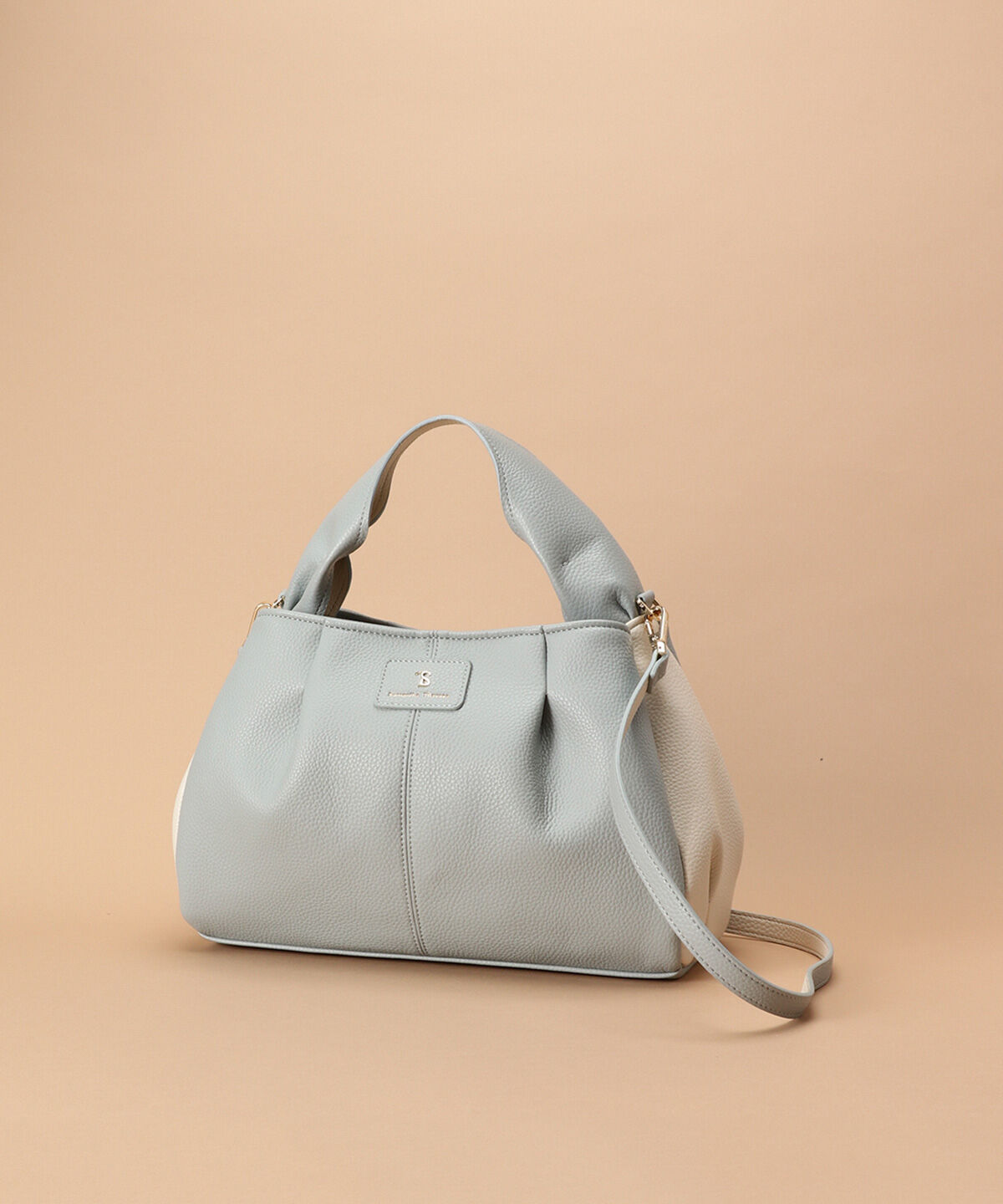 Samantha Thavasa「タックワンハンドルバッグ 大サイズ」|ハンドバッグ|