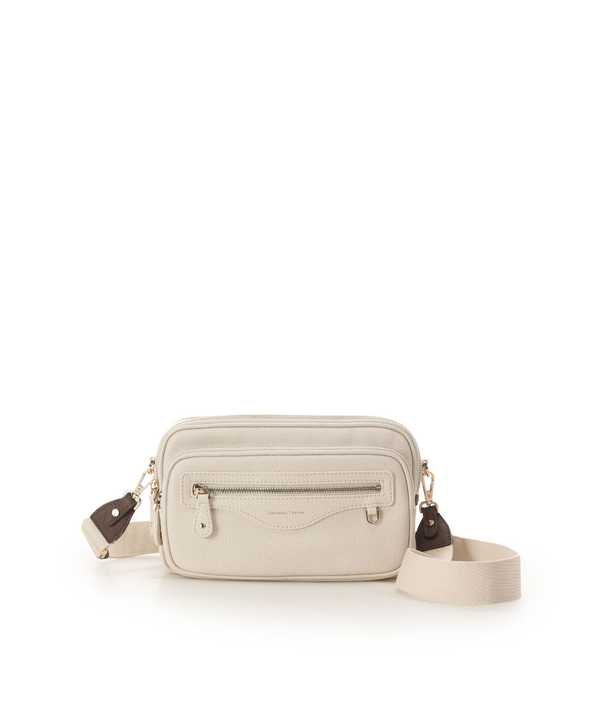 Samantha Thavasa「カジュアルテイストスクエアショルダーバッグ」|ショルダー・メッセンジャー|オフホワイト