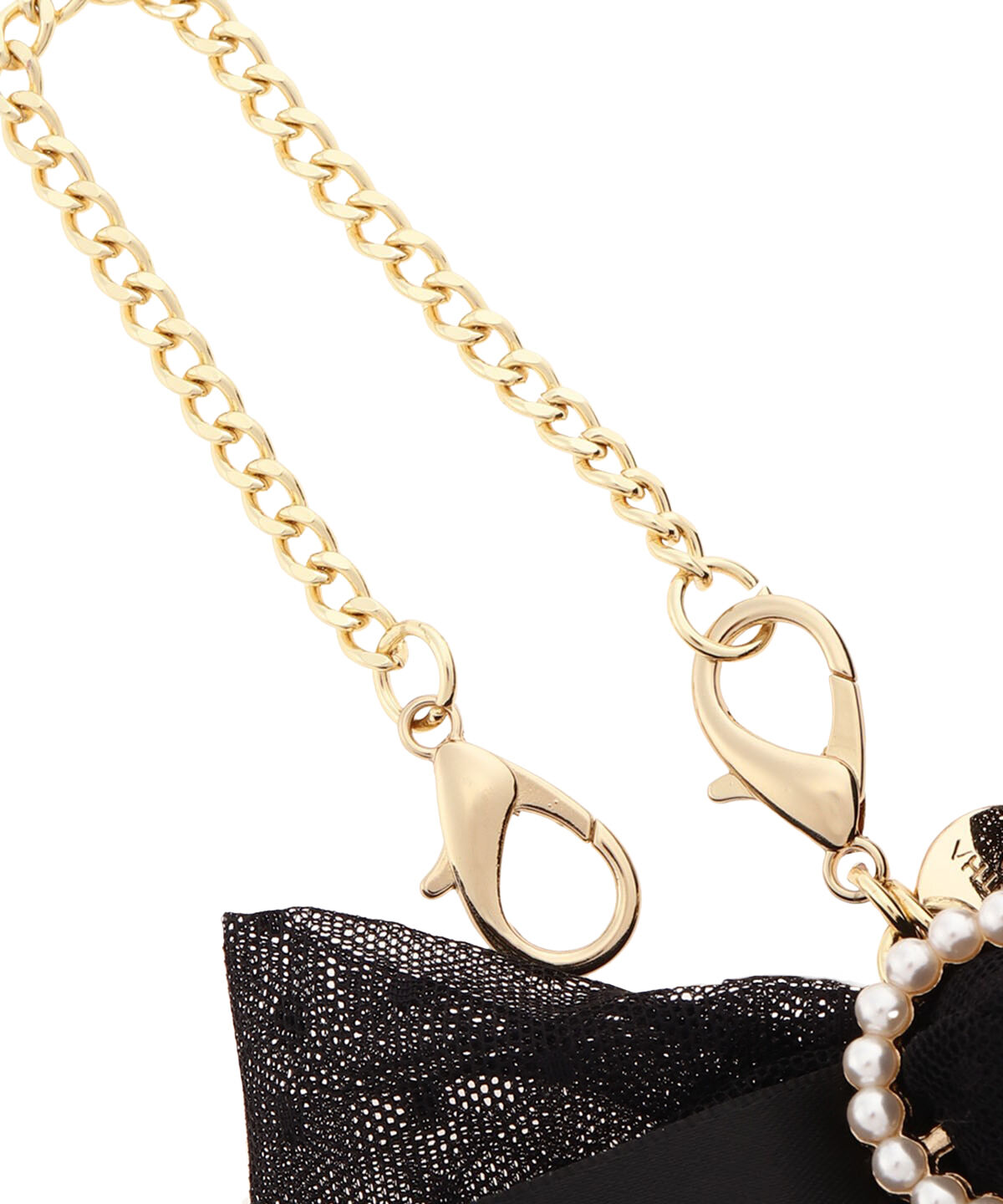 Samantha Vega「チュールリボンバッグチャーム」|チャーム・キーホルダー|