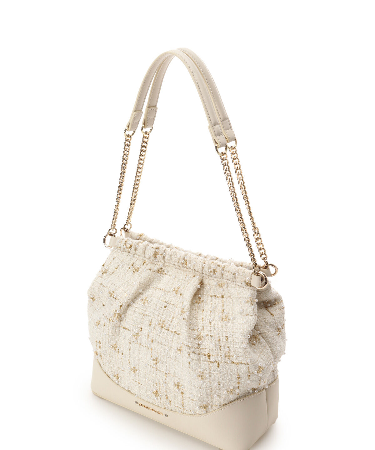 Samantha Vega「ツイードチェーンハンドバッグ」|ハンドバッグ|
