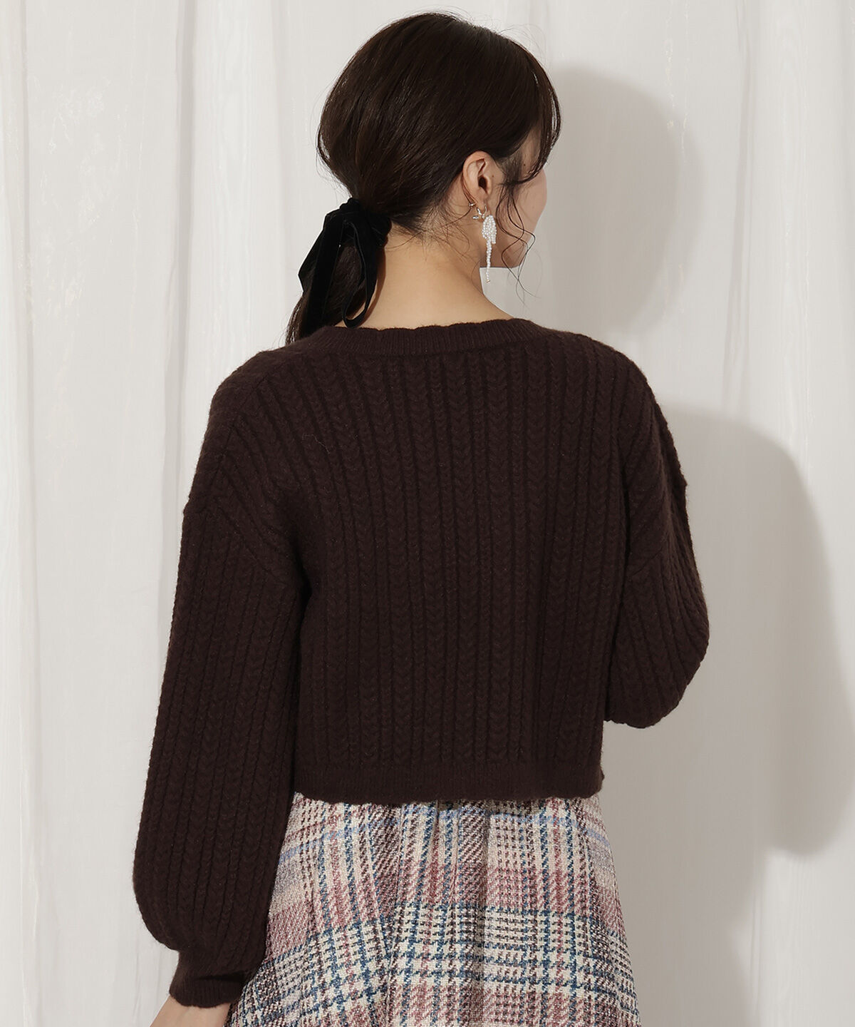 WILLSELECTION「ランダムリボンボレロ」|カーディガン|