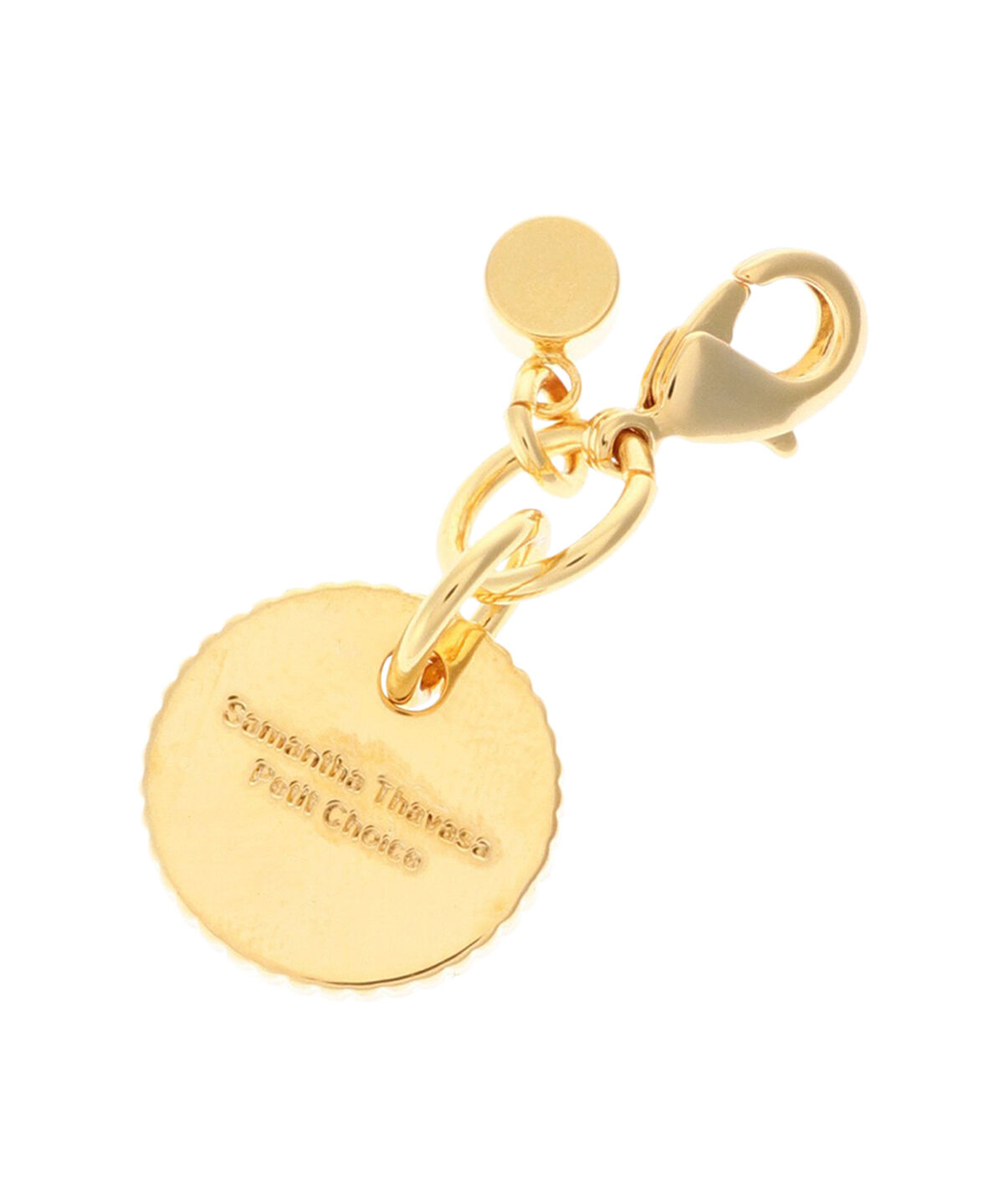 Samantha Thavasa Petit Choice「シンプルイニシャルチャーム Ｆ」|チャーム・キーホルダー|