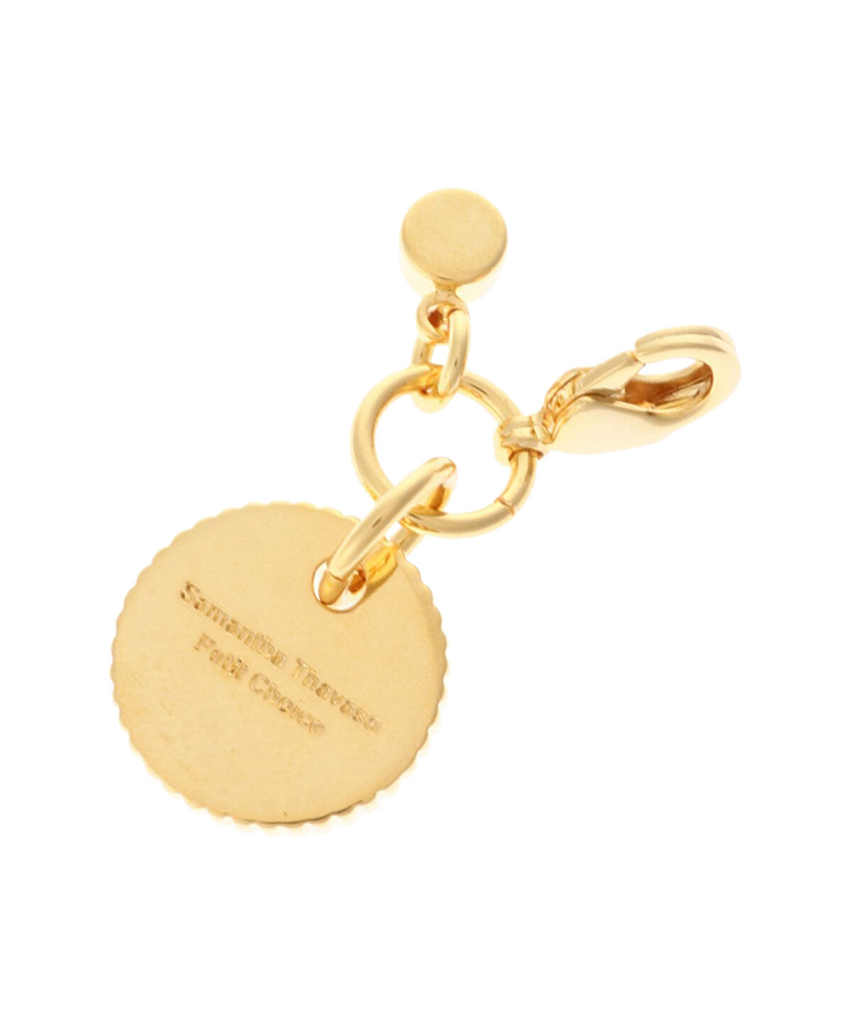 Samantha Thavasa Petit Choice「シンプルイニシャルチャーム Ｘ」|チャーム・キーホルダー|