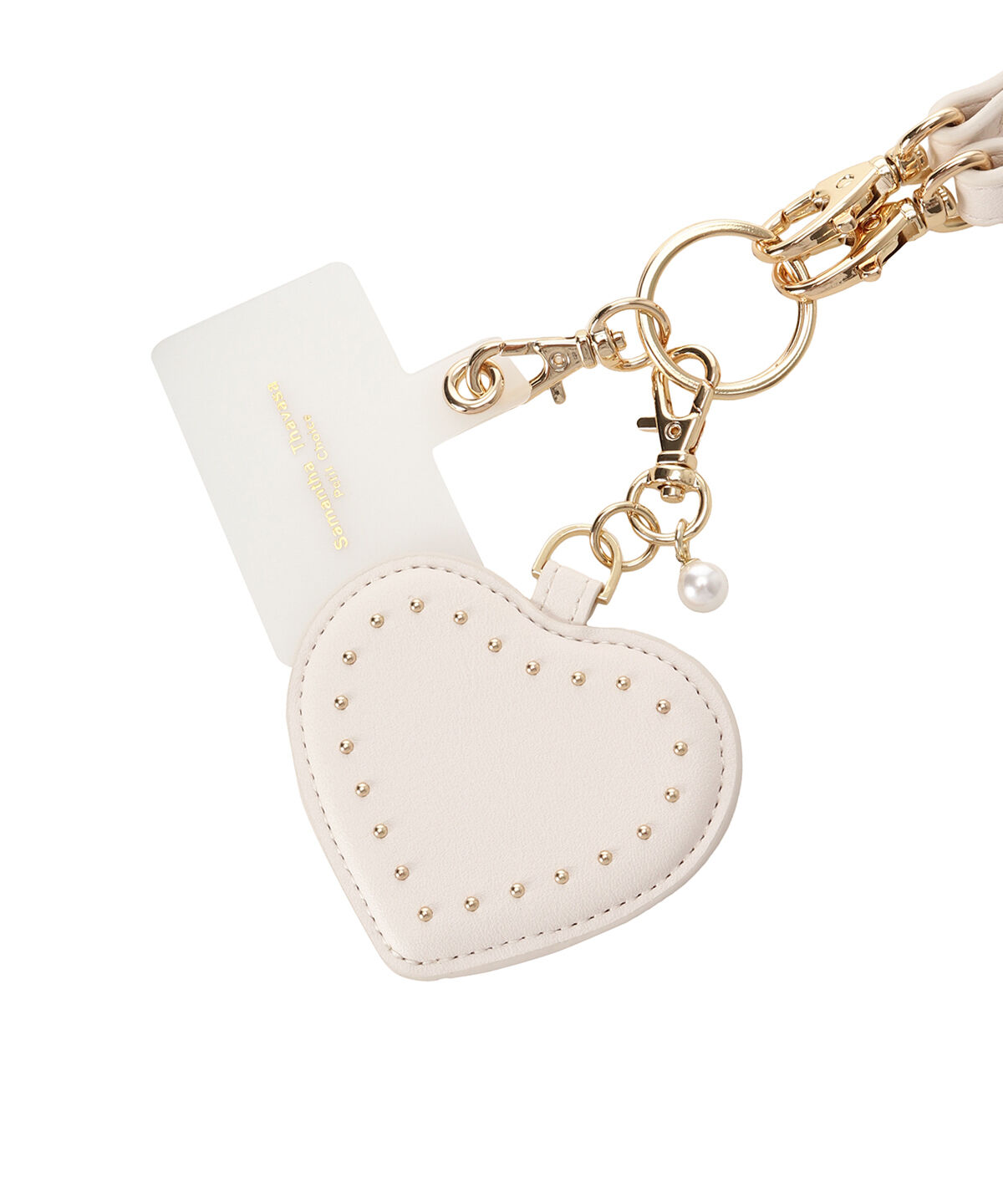 Samantha Thavasa Petit Choice「ハートコレクション スマホストラップ」|モバイルケース|