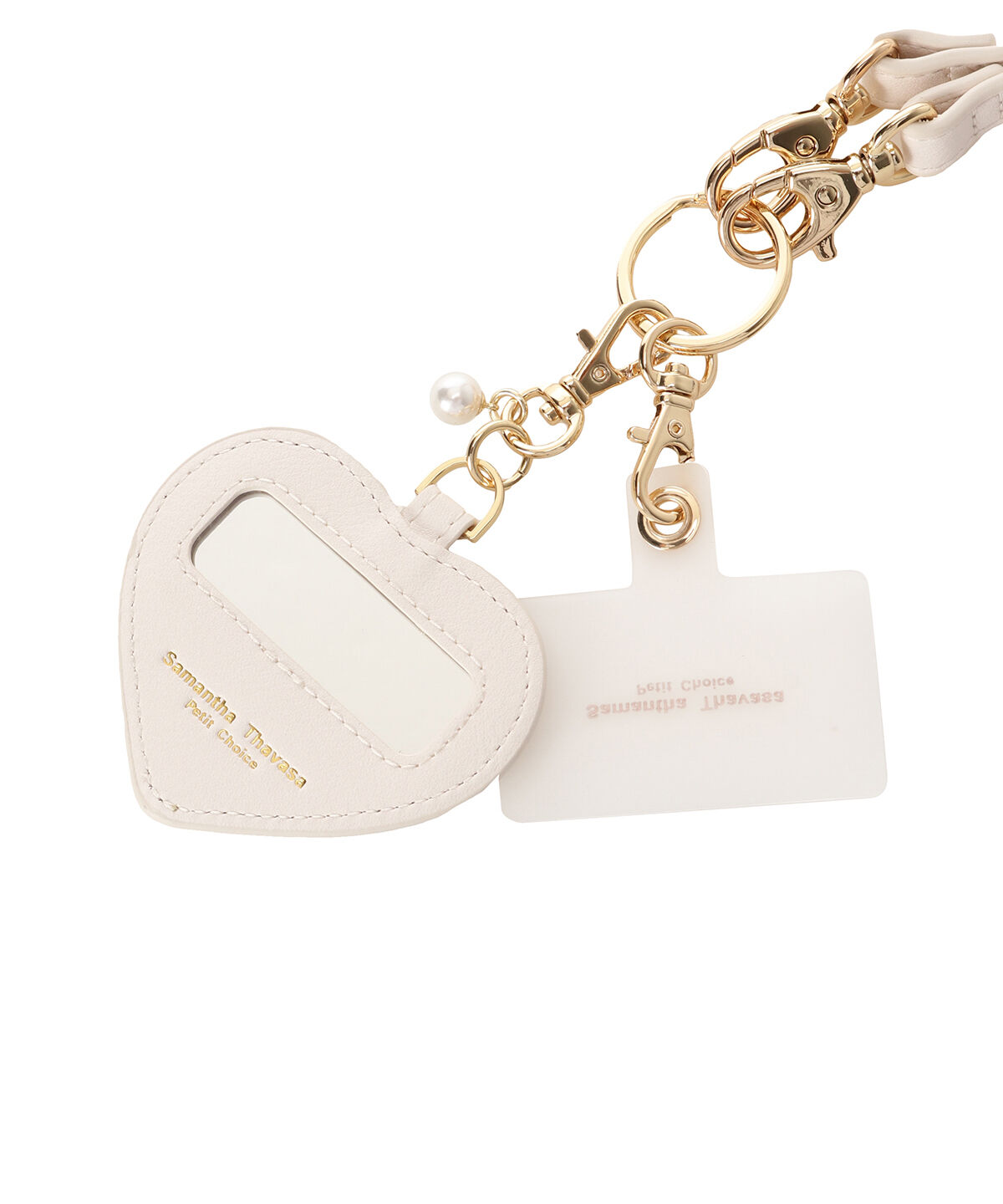 Samantha Thavasa Petit Choice「ハートコレクション スマホストラップ」|モバイルケース|