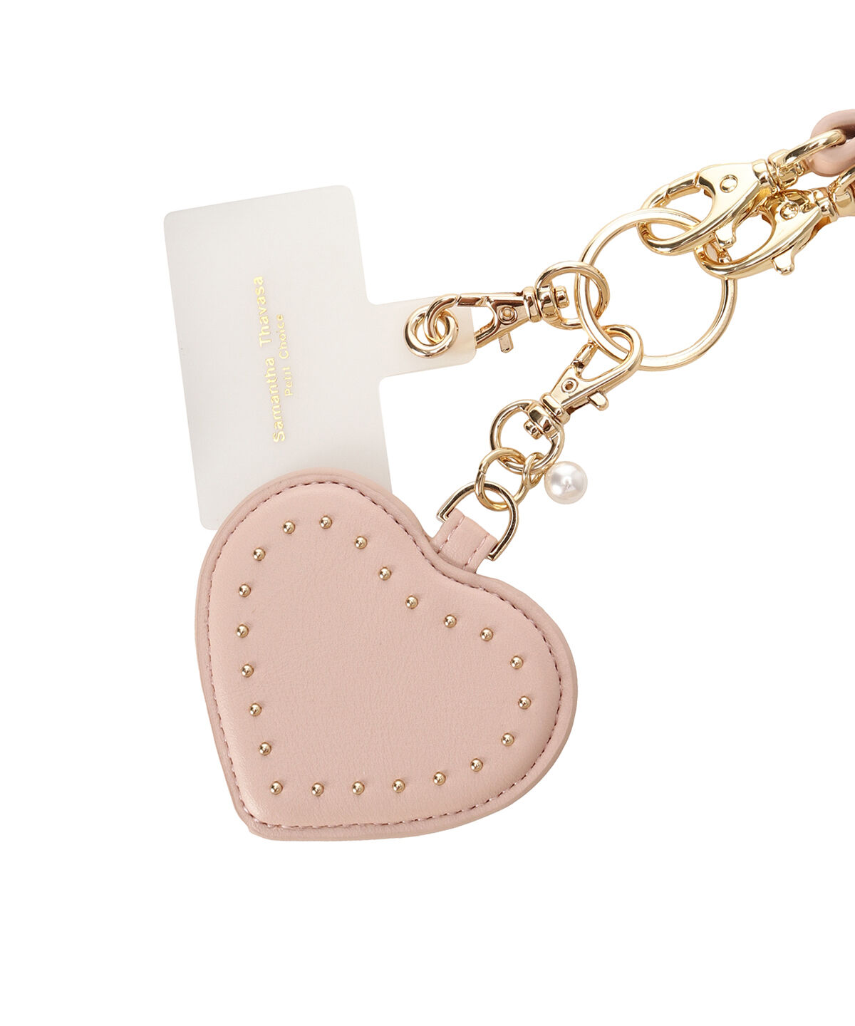 Samantha Thavasa Petit Choice「ハートコレクション スマホストラップ」|モバイルケース|