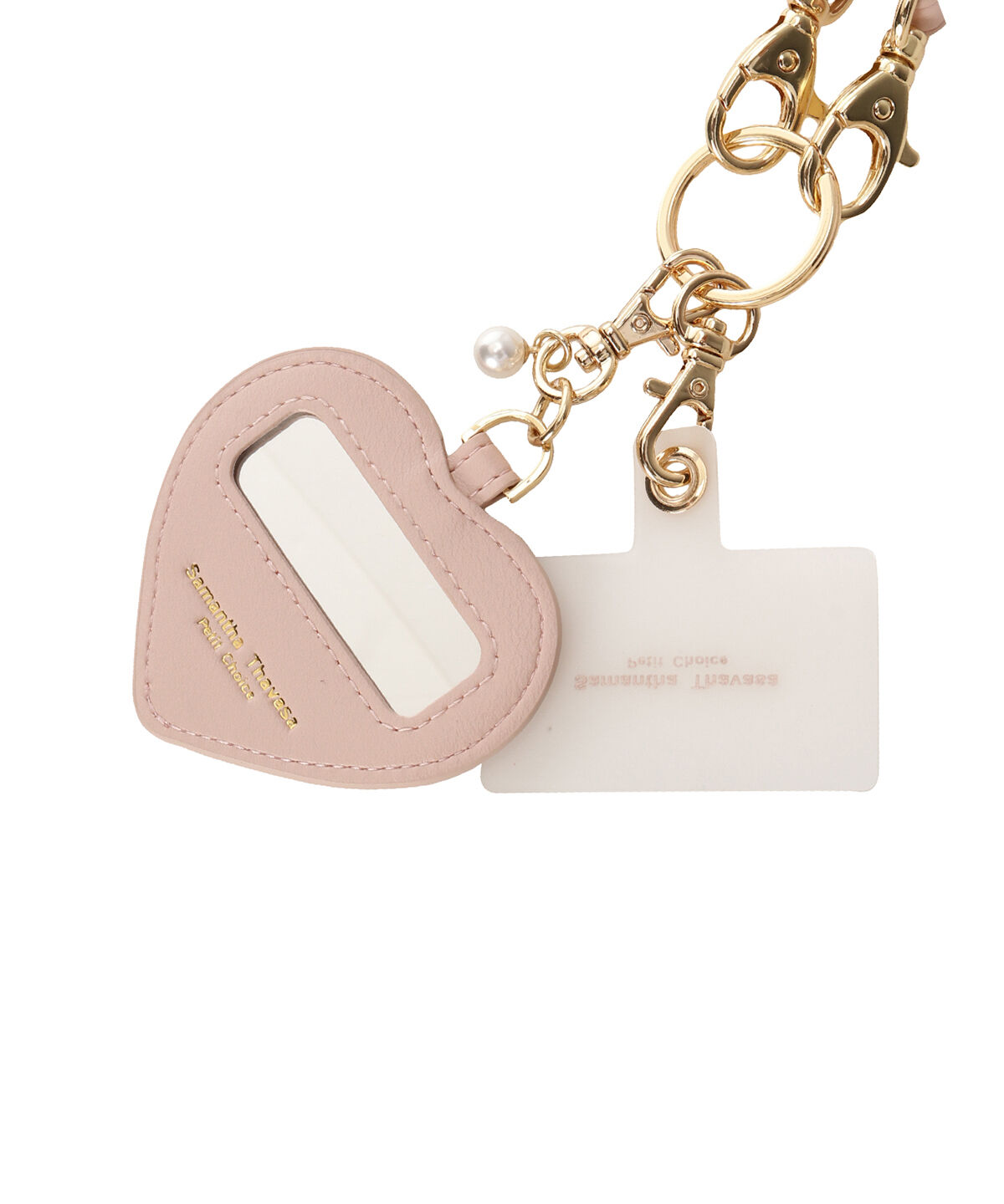 Samantha Thavasa Petit Choice「ハートコレクション スマホストラップ」|モバイルケース|