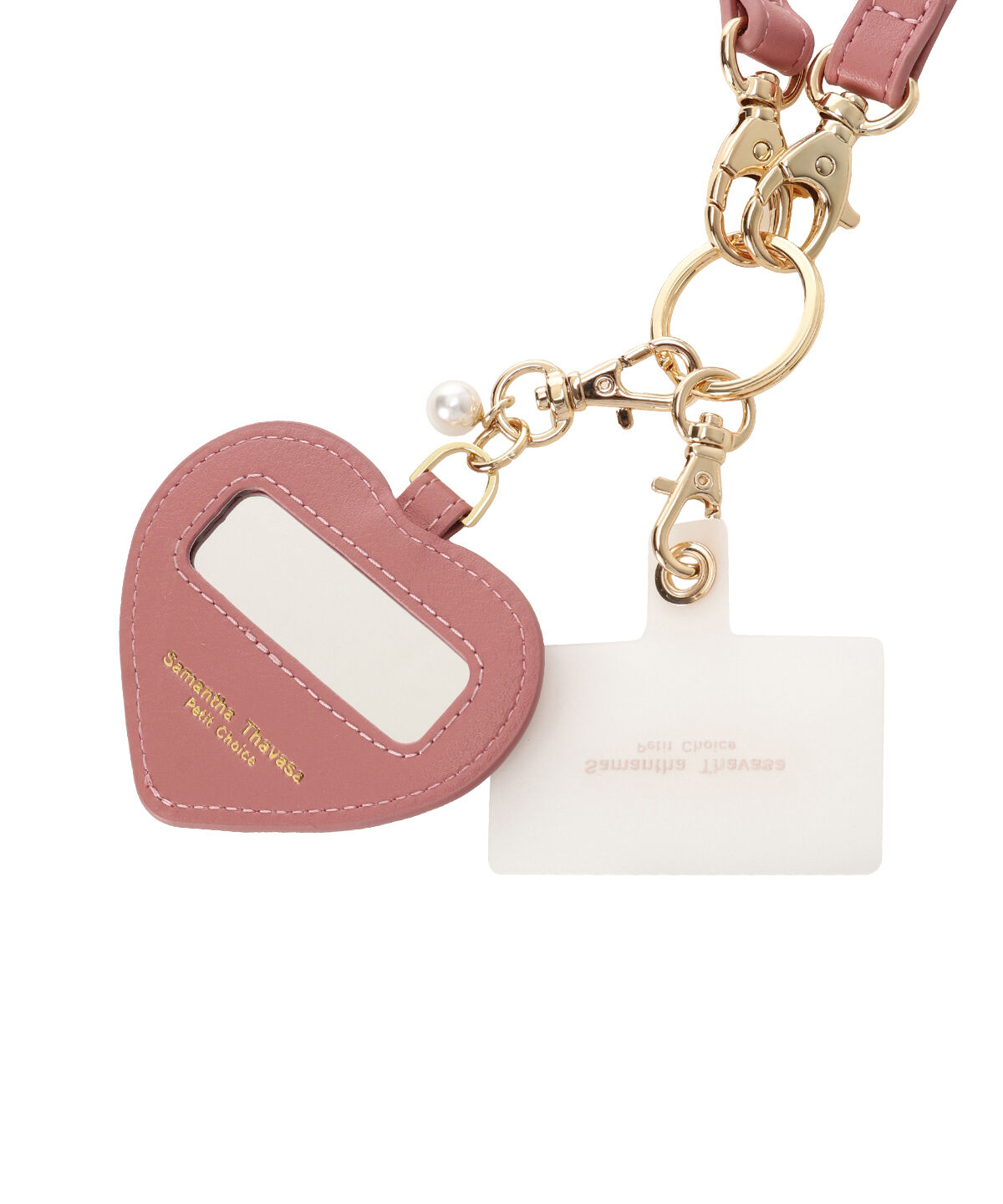 Samantha Thavasa Petit Choice「ハートコレクション スマホストラップ」|モバイルケース|