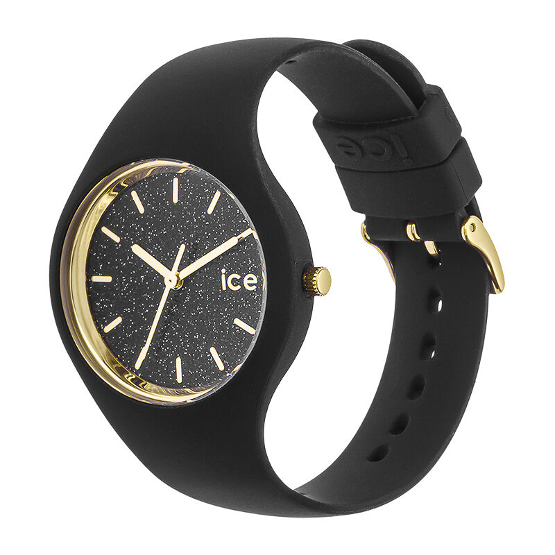 ICE-WATCH「〈ICE-WATCH(ｱｲｽｳｫｯﾁ)〉ICE glitter ﾌﾞﾗｯｸ S37」|腕時計|